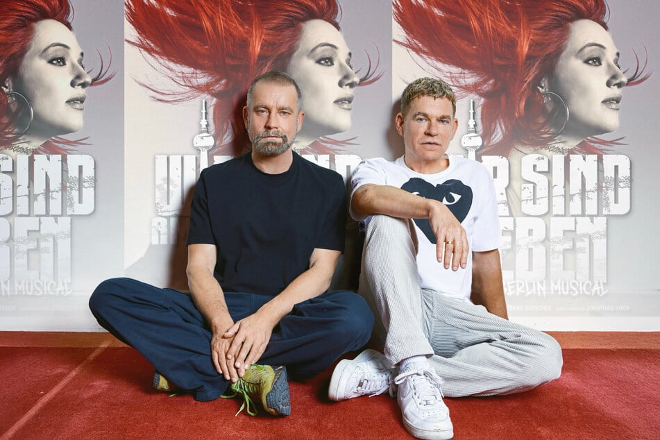 Ulf Leo Sommer (54) und Peter Plate (57, r.) hatten die Idee zu dem Projekt bereits 2009.