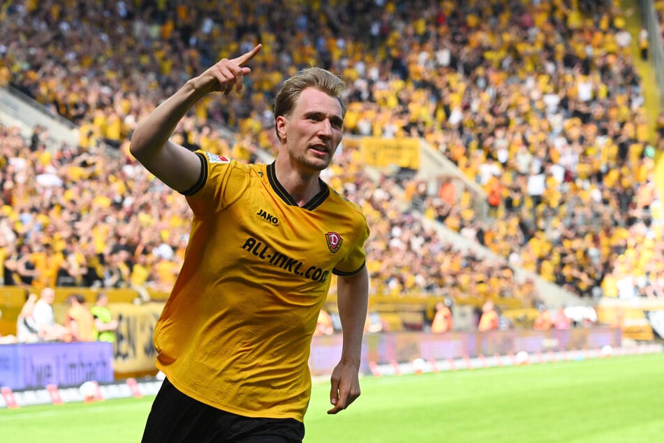 Will sich auf keine Rechenspiele einlassen: Dynamos Angreifer Vincent Vermeij (31).