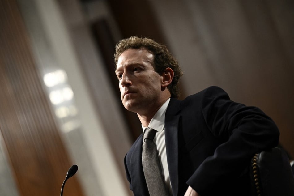 Mark Zuckerberg, CEO of Meta, testifies during a US Senate Judiciary Committee hearing on "Big Tech and the Online Child Sexual Exploitation Crisis" on January 31, 2024.