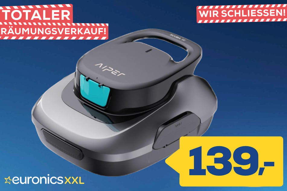 Aiper-Poolreiniger Scuba SE für 139 Euro.