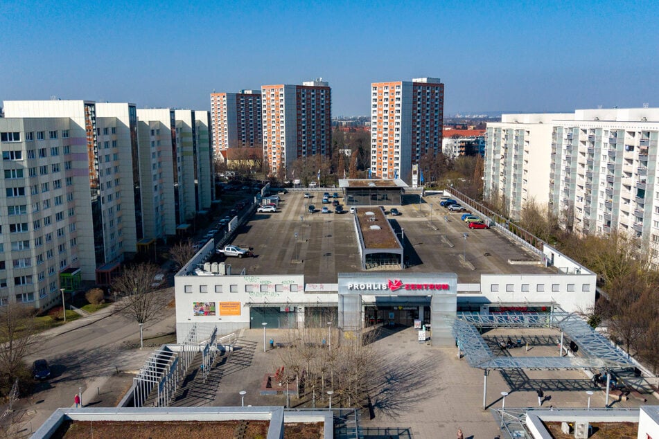 Der Jacob-Winter-Platz in Dresden-Prohlis. Wohnen sei die soziale Frage unserer Zeit, sagt Bünger.