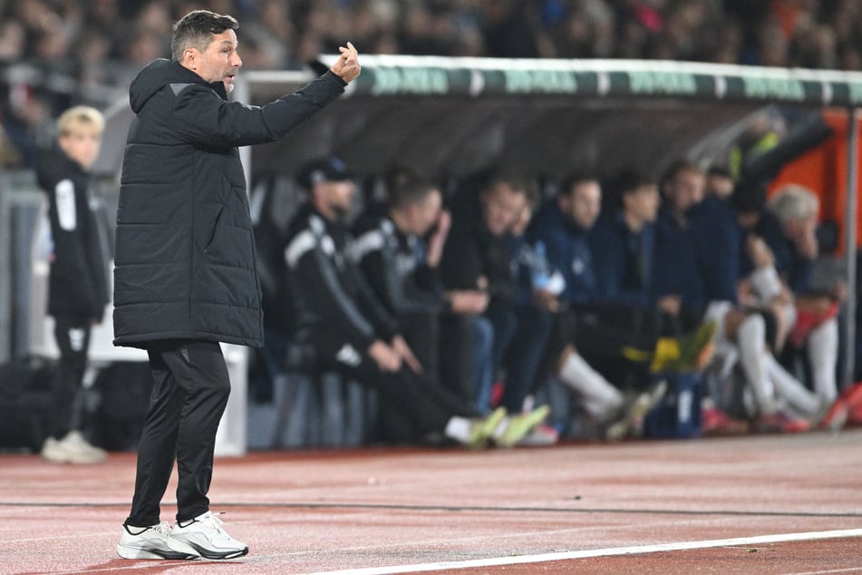 Stefan Leitl (49) konnte mit dem Auftreten seiner Mannschaft im Pokal vollkommen zufrieden sein.
