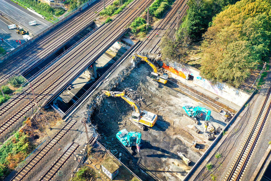 Brückenarbeiten: A40-Vollsperrung für zehn Tage beginnt heute Abend