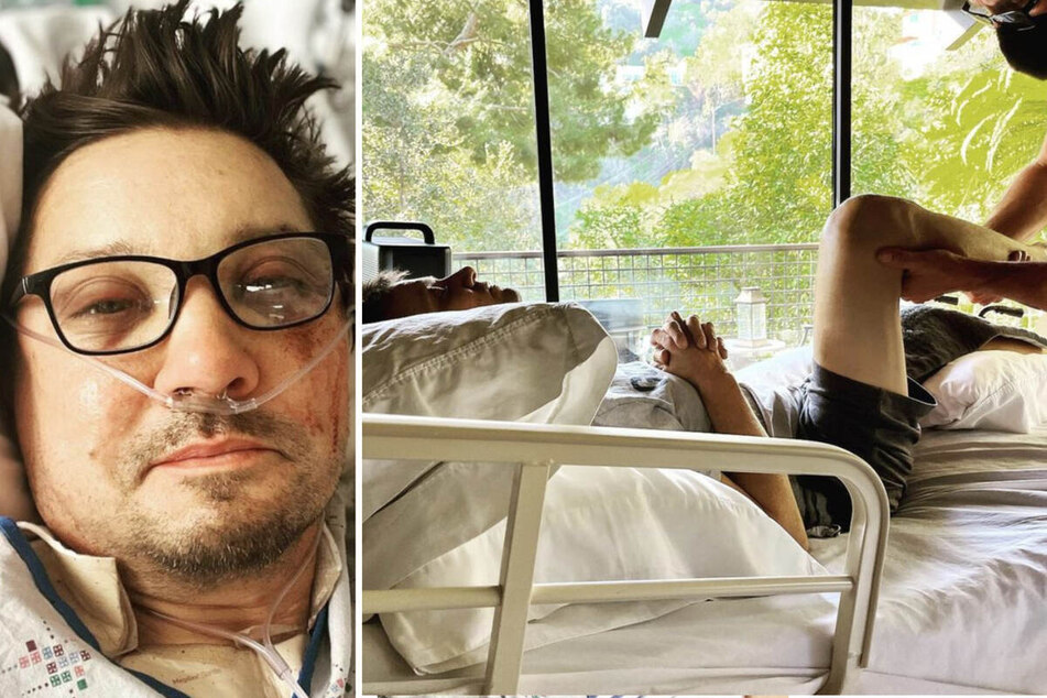 Jeremy Renner broke more than 30 bones after getting run over by a snow plow on New Year's Day.