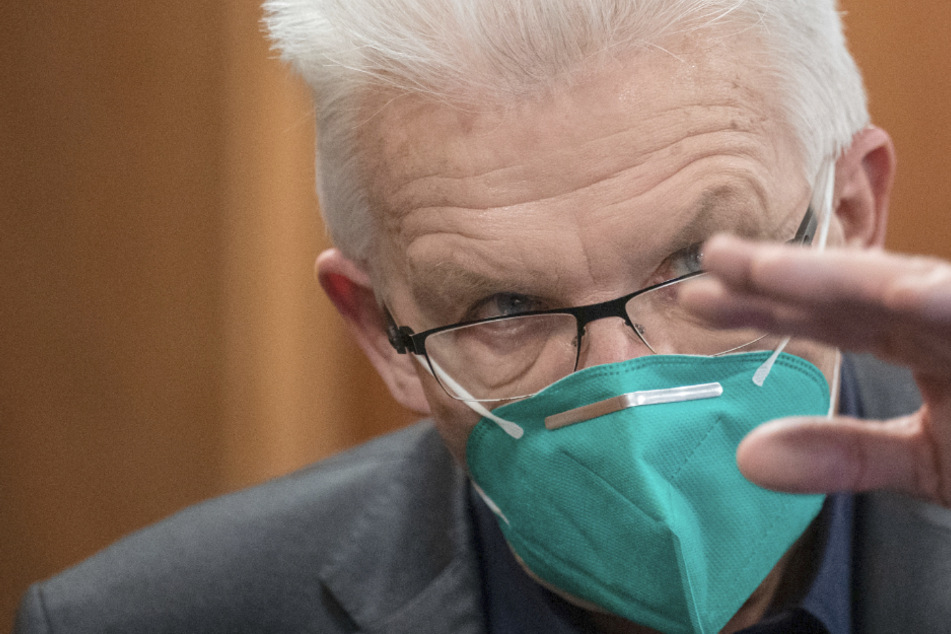 Baden-Württembergs Ministerpräsident Winfried Kretschmann (72, Grüne).