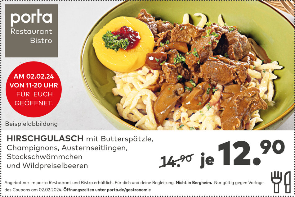 Hier klicken und den Coupon herunterladen.