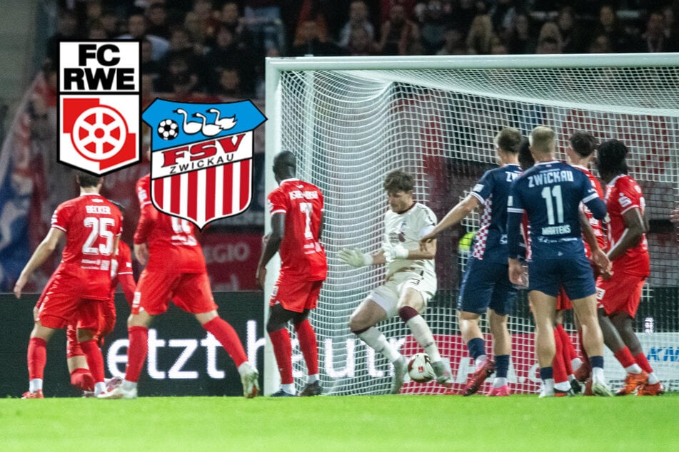 Mehr Nachspielzeit als angezeigt: Erfurt reißt Zwickau spät den Sieg aus der Hand