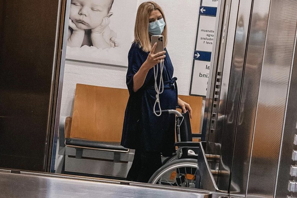 Eine Woche Zwillings-Mama: Tanja Szewczenko pendelt zwischen Zimmer und Frühchenstation