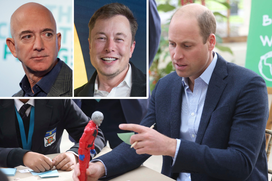 Prinz William kritisiert Jeff Bezos und Elon Musk: "Repariert lieber unseren Planeten"