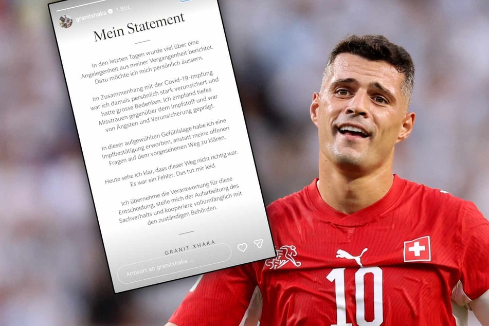 Ex-Bundesliga-Star Xhaka gesteht Kauf von Impfzertifikaten: "Empfand tiefes Misstrauen"