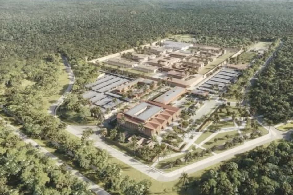 Mitten im Amazonas-Regenwald soll das neue Hochsicherheitsgefängnis errichtet werden. Darin sollen 500 Häftlinge Platz finden.