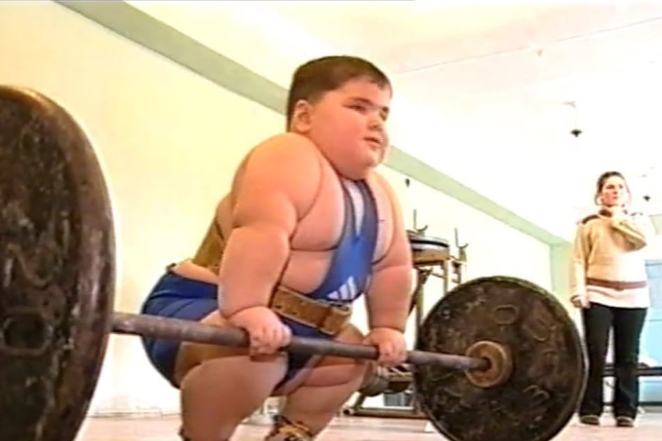 Even as a child, Dzhambulat Khatokhov (✝21) participated in weightlifting competitions.