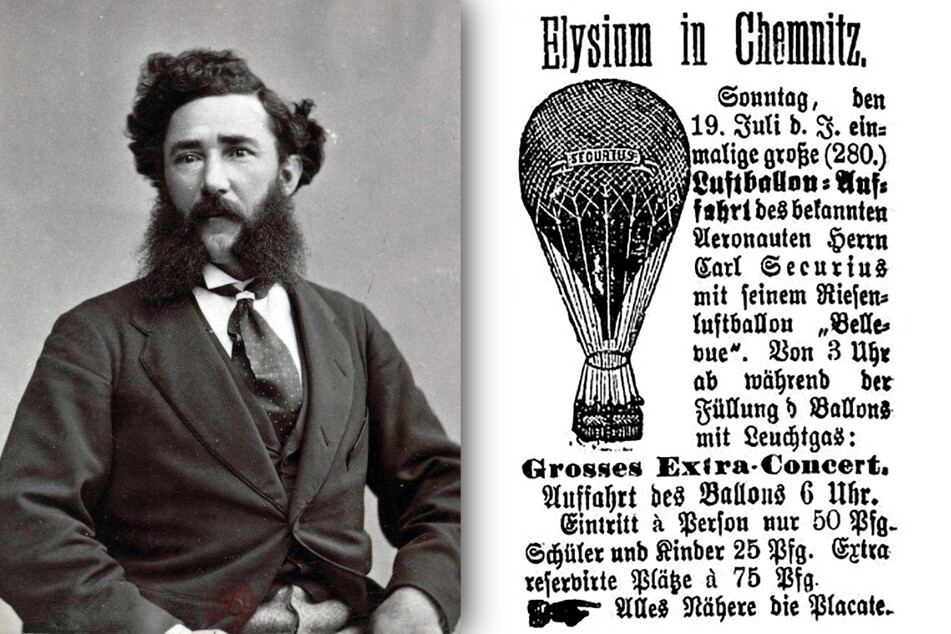 Théodore Sivel (†1875) unternahm die erste bekannte Passagierfahrt mit einem Ballon in unserer Stadt.