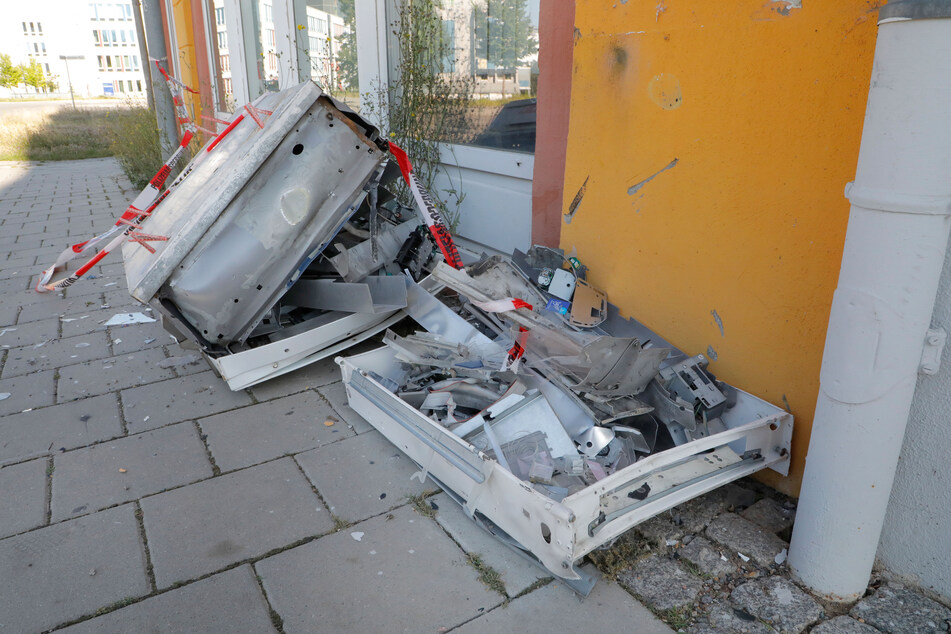 Auf dem Sonnenberg wurde in der Nacht zu Donnerstag ein Zigarettenautomat gesprengt.