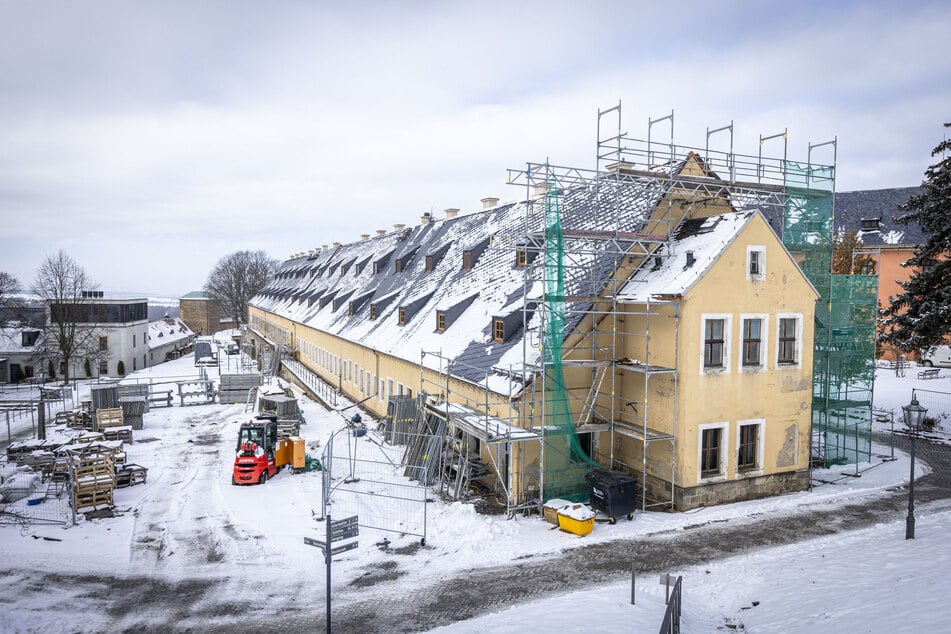 Die alte Kaserne von außen.
