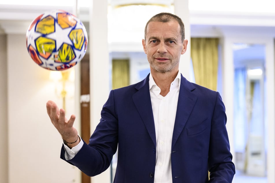 Der UEFA-Präsident Aleksander Ceferin (58).