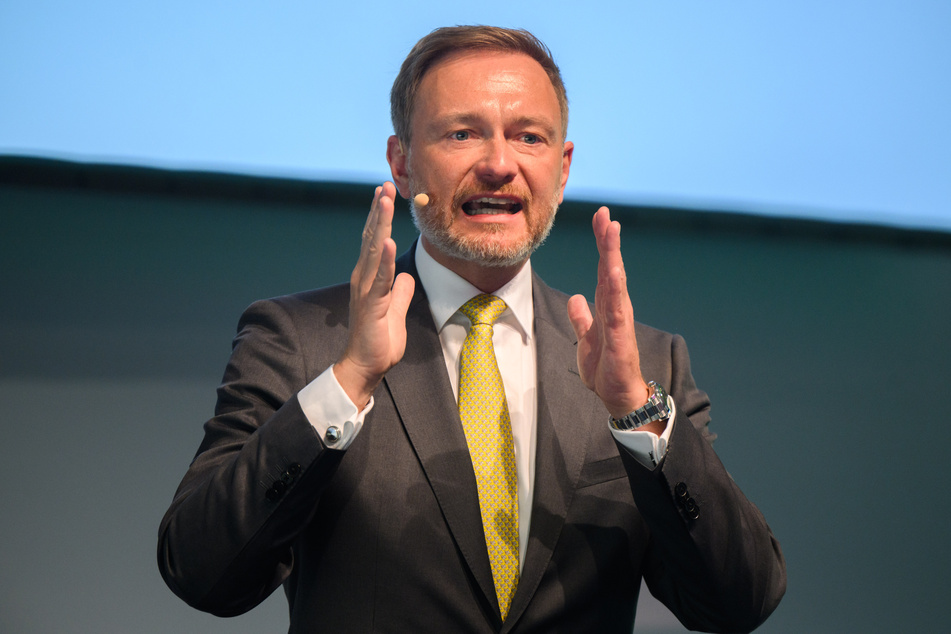 Bundesfinanzminister Christian Lindner (43, FDP).