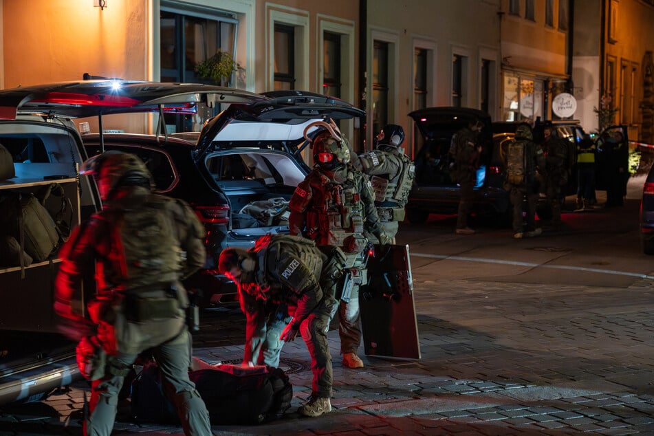 Zahlreiche Einsatzkräfte waren in Bamberg vor Ort.