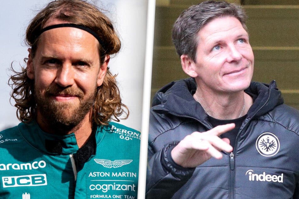 Besondere Ehre: Das haben Sebastian Vettel und Eintracht-Coach Glasner gemeinsam