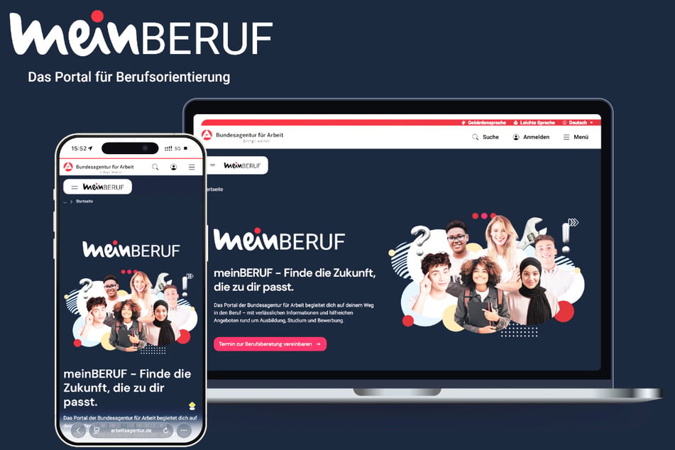Mit einem Klick geht's direkt zur App.