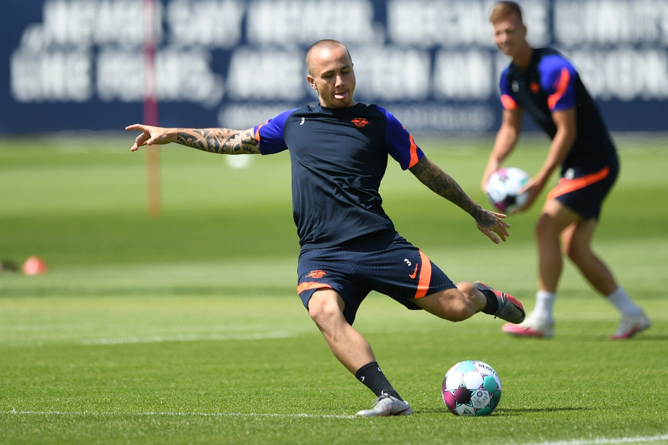 Der schnelle Spanier Angeliño (23) wurde von den Leipzigern eine weitere Saison von Manchester City ausgeliehen.