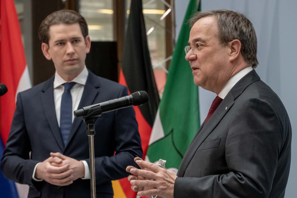 Der österreichische Bundeskanzler Sebastian Kurz (34) und NRW-Ministerpräsident Armin Laschet (60, CDU) haben sich zum Vier-Augen-Gespräch getroffen.