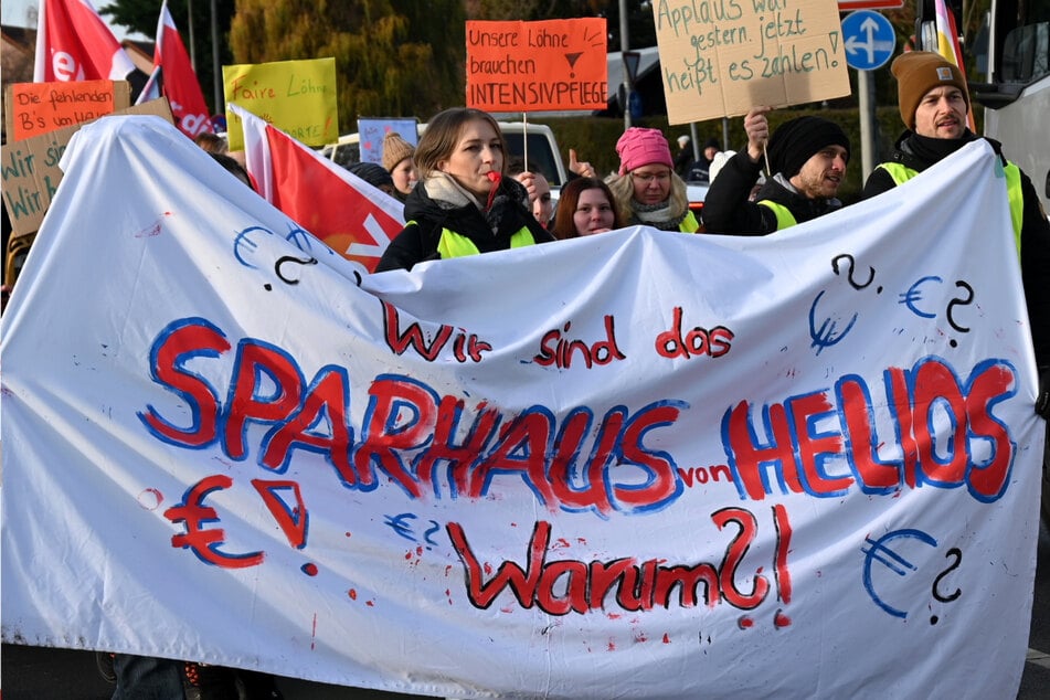 Unterschiedliche Gehälter, derselbe Parkplatz: Das sorgt unter den minderbezahlten Beschäftigten des Helios-Parkkrankenhauses für Unverständnis und Frust.