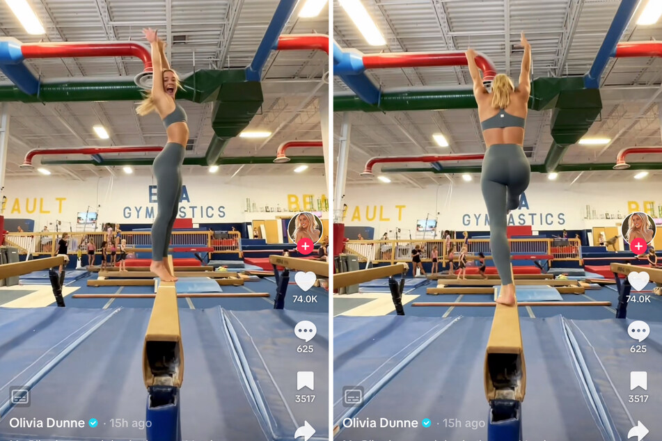Olivia Dunne revealed in a new viral TikTok video that her genuine joy is within the walls of the gymnastics gym.