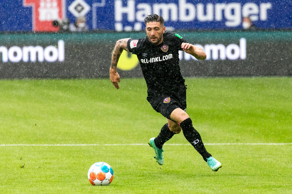 Pechvogel: Brandon Borrello (26) brach sich nach dem Pokalspiel gegen Paderborn den Mittelfuß. Vorher überzeugte er.