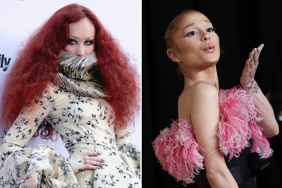 Ariana Grande (r.) and Chappell Roan are set to star as guest judges on RuPaul's Drag Race All Stars 10!