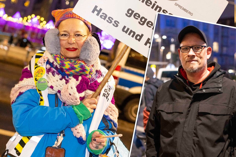 Dresden: Tausende vereint: Stimmen aus der Menschenkette in Dresden