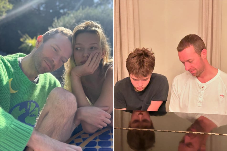Trotz der räumlichen Trennung verbringt Chris Martin (48) viel Zeit mit seiner Tochter Apple Blythe Alison (21) und seinem Sohn Moses Bruce Anthony (19).