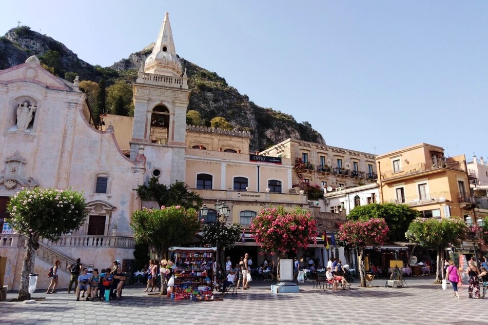 Die Hügelstadt Taormina