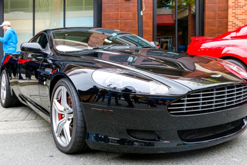 The Aston Martin was left in a no-parking zone for days (stock image).