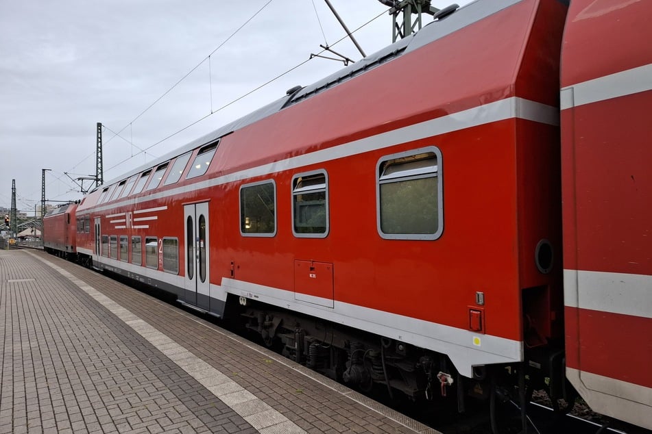 Derzeit ist mindestens ein S1-Umlauf des Grundtaktes mit einem Wagen des Typs "DBuza 747.4" unterwegs - erkennbar unter anderem an der WFL-Beschriftung.