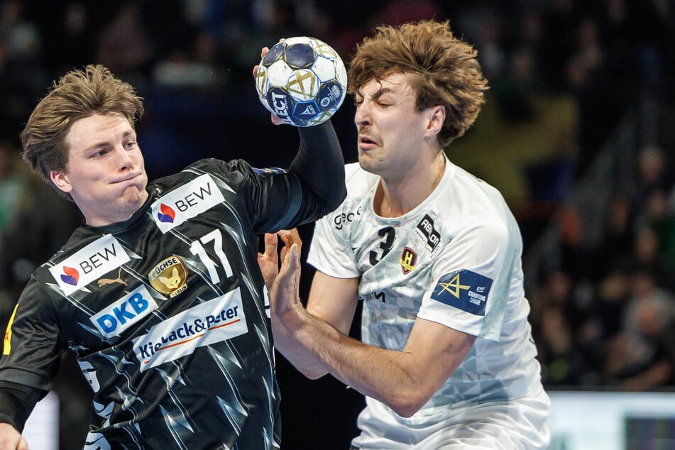 Mit HBC Nantes stand Thibaud Briet (26, r.) bereits zweimal im CL-Finale.