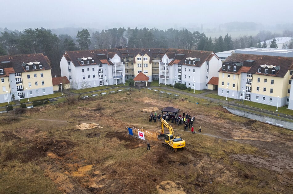 Am Eichelberg 1 in Medingen wird der Neubau energieeffizienter Wohnhäuser entstehen.