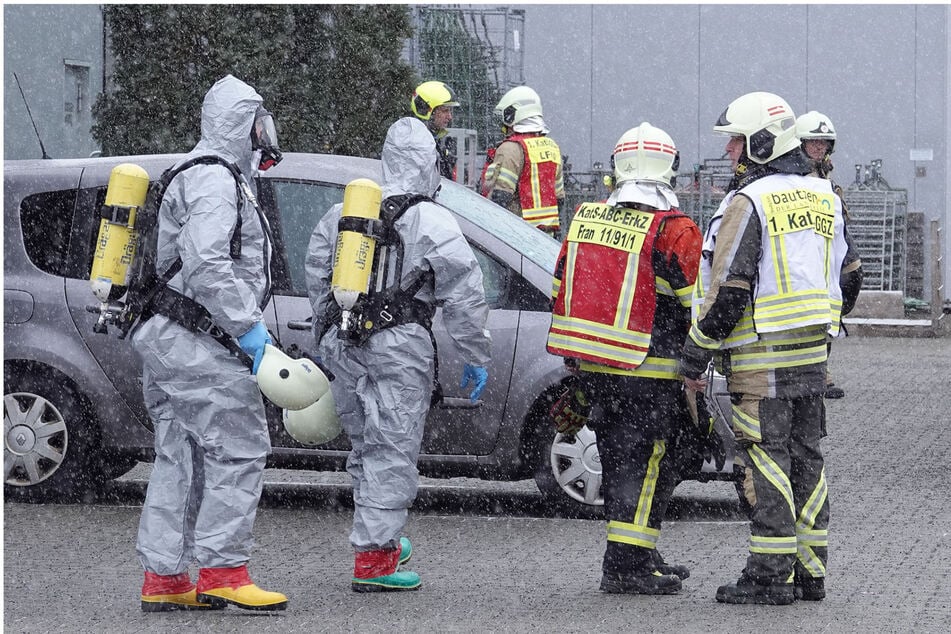 Ein Großaufgebot an Einsatzkräften war vor Ort.