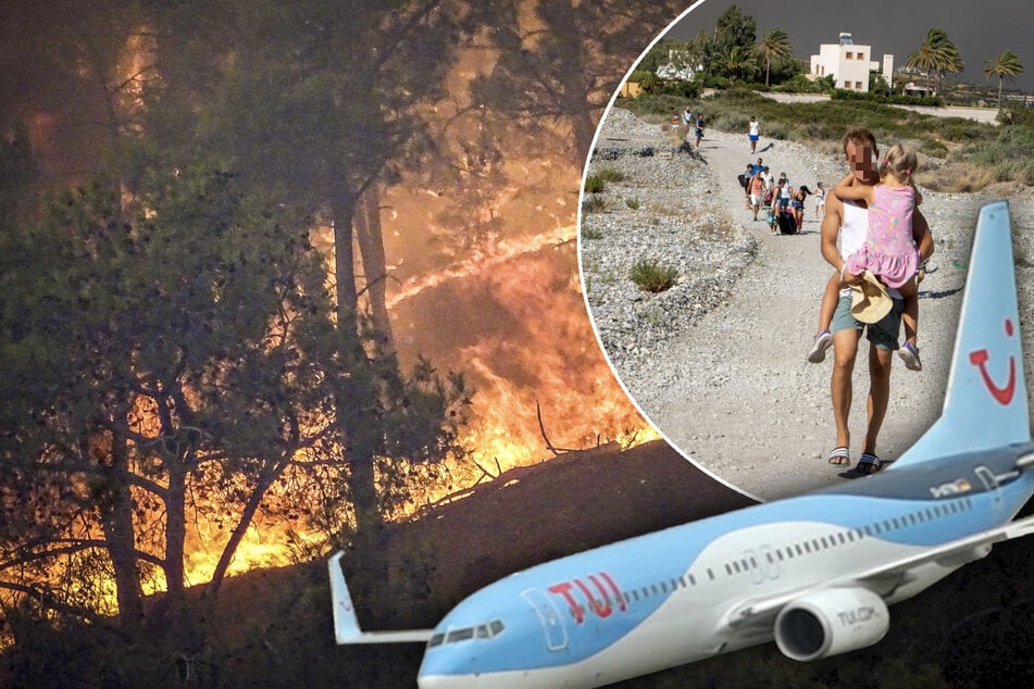Urlaubs-Horror auf Rhodos: "Unser Gepäck ist im Hotel verbrannt"