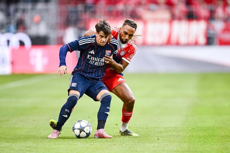 Lyons Linksaußen Alfonso Moreira (21), hier bei einem Testspiel gegen den FC Bayern München, ist sich offenbar mit Bayer Leverkusen einig.