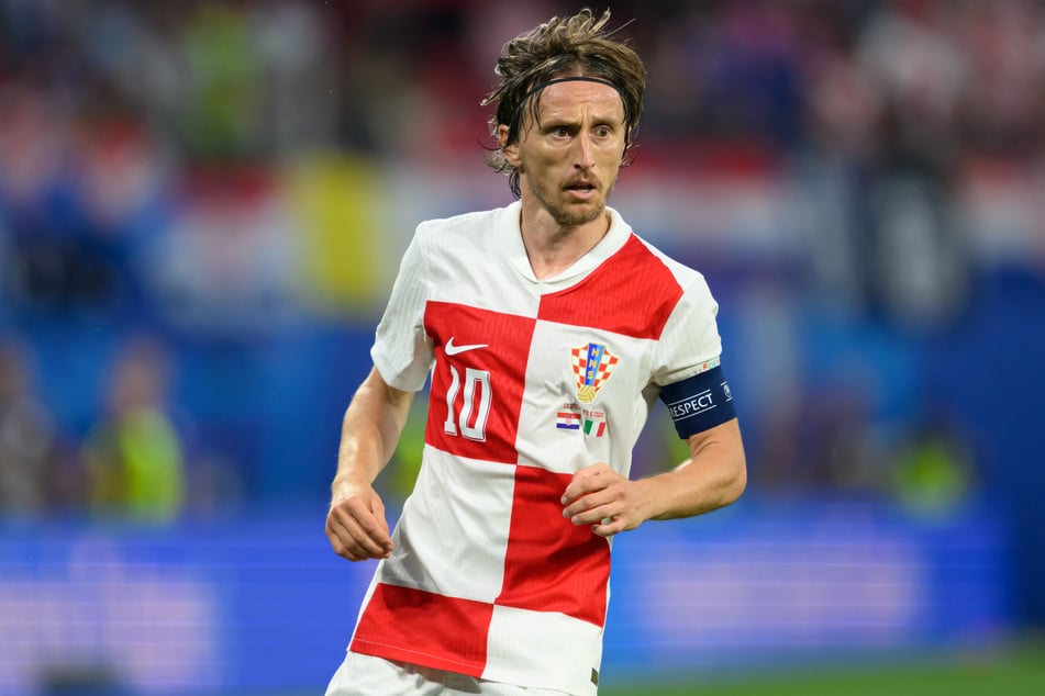 Luka Modric (38) scheiterte mit den Kroaten dramatisch in der EM-Vorrunde.