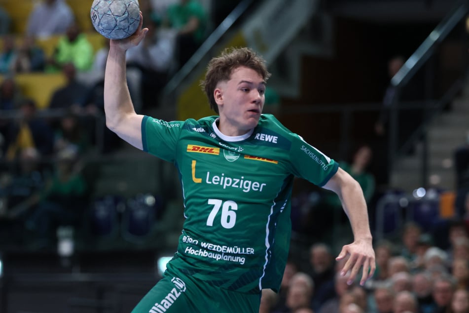 Linksaußen Tom Koschek (20, Foto) wird am Donnerstag wohl den am Knie verletzten Lukas Binder (34) ersetzen müssen. (Archivfoto)