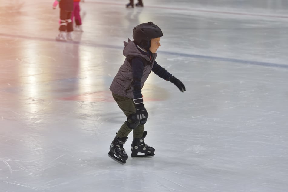 Auch Kinder werden am Eislaufen ihre Freude haben.