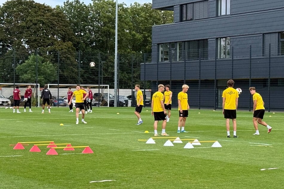 Das öffentliche Dynamo-Training läuft.