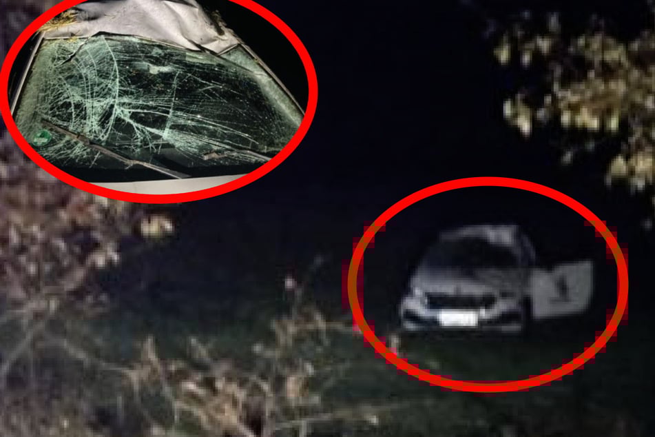 Im Feld gelandet: Betrunkener Škoda-Fahrer überschlägt sich mehrfach