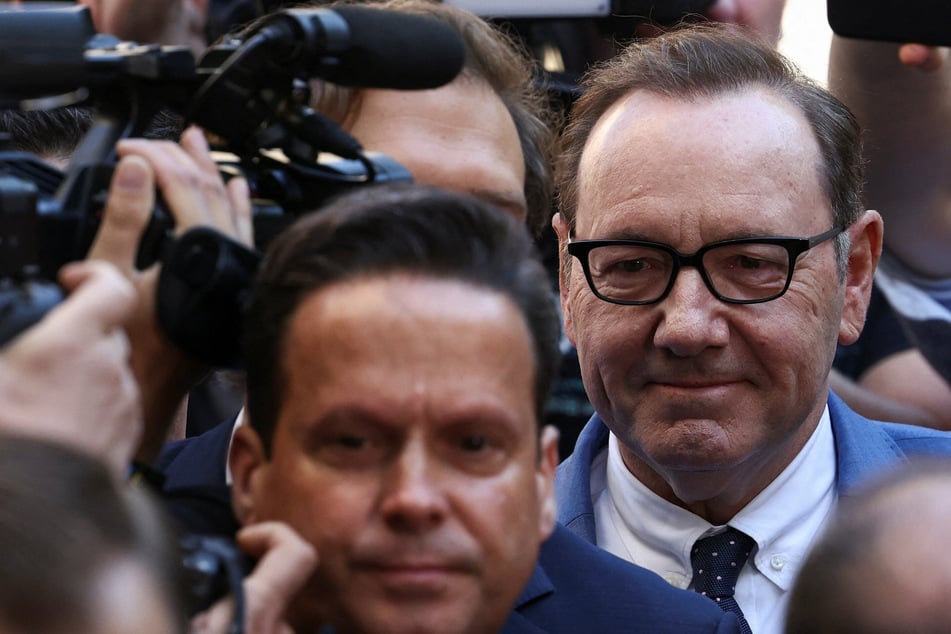 Kevin Spacey appears in British court to face sexual assault charges