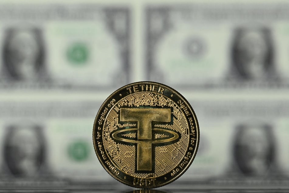 The Tether cryptocurrency, which is pegged to the US dollar, is currently the most popular stablecoin.
