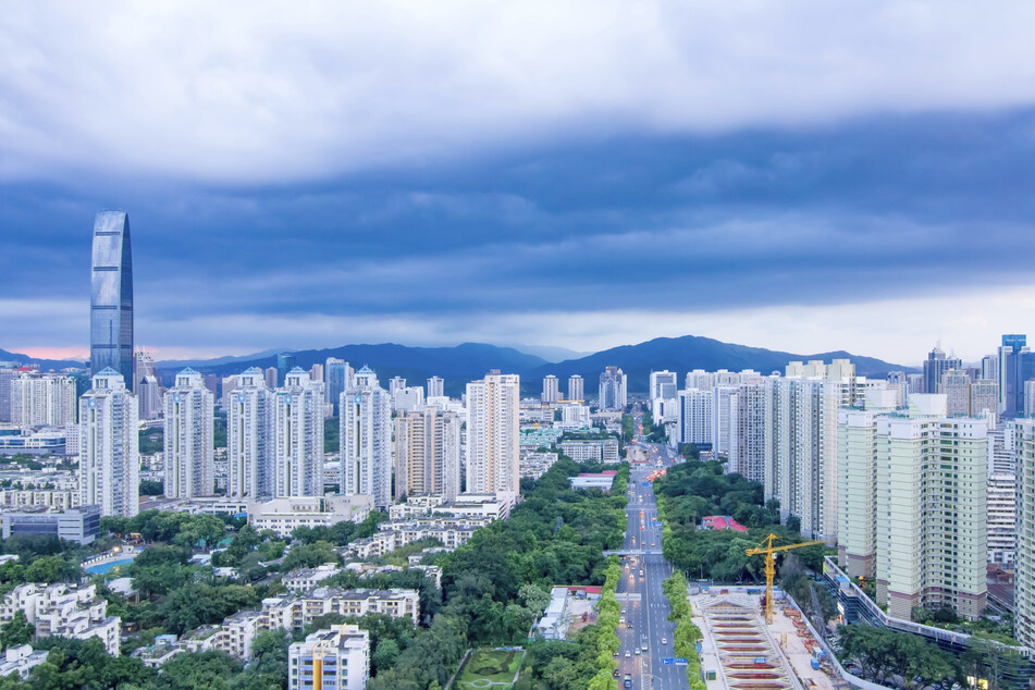 In Shenzhen im Südosten Chinas leben mehr als zehn Millionen Menschen.