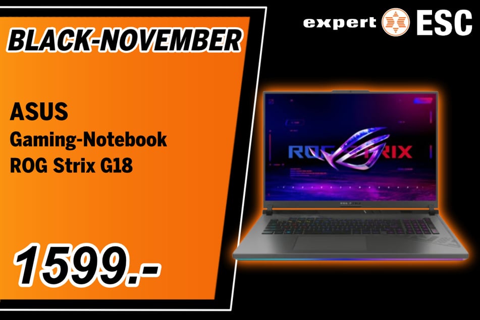 Das ASUS Gaming-Notebook für 1599 Euro.