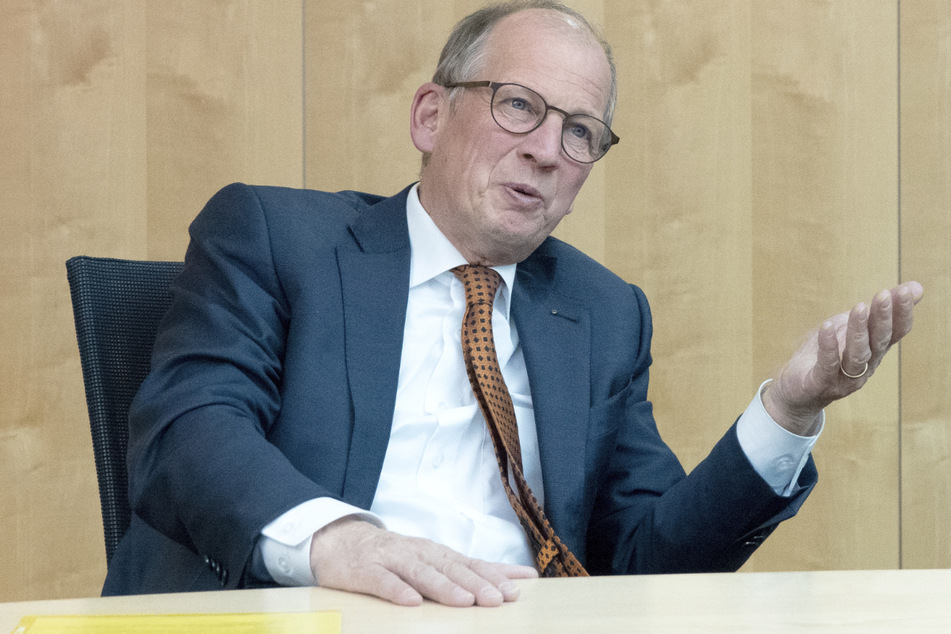 Rainer Reichhold (62), Präsident des Baden-Württembergischen Handwerkstages und Präsident der Handwerkskammer der Region Stuttgart, spricht bei einem Interview. (Archivbild)